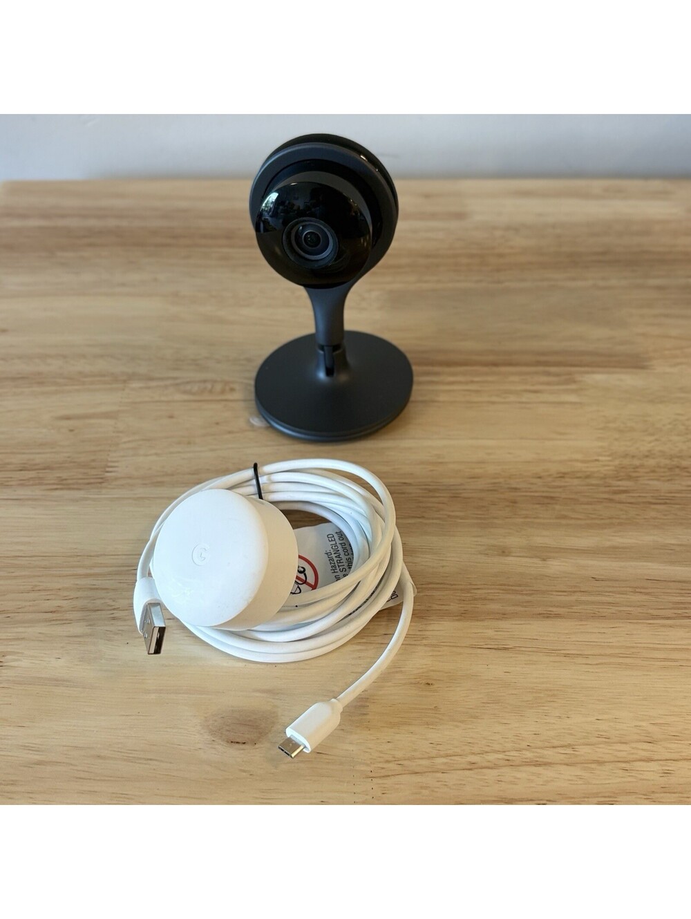 Google Nest Cam Indoor 1st Generation (A0005) – Tested, With Power Cable – Works